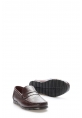 MirgeShoes Kahve Bağcıksız Erkek Loafer Ayakkabı İçi Dışı Hakiki Deri MRG0175813120122835