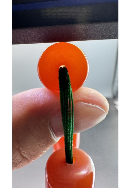 MirgeShoes Eski Döküm Buğulu Hamur Kayısı 108 Gr Sıkma Kehribar Tesbih AHTES2177