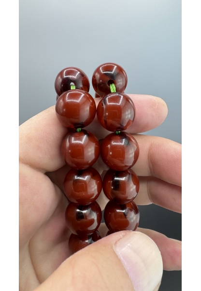 MirgeShoes Eski Döküm Rüzgar Gülü Hareli Mişmiş 102 Gr Sıkma Kehribar Tesbih AHTES2150