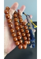 MirgeShoes Eski Döküm Rüzgar Gülü Hareli Mişmiş 110 Gr Sıkma Kehribar Tesbih AHTES2146