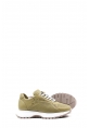 MirgeShoes Avakado Bağcıklı Kadın Spor Ayakkabı İçi Dışı Hakiki Deri MRG012682611297
