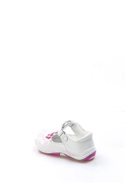 MirgeShoes Bebek Casual Ayakkabı İçi Dışı Hakiki Deri Beyaz  MRG01102121617