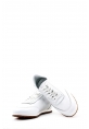 MirgeShoes Beyaz Bağcıklı Erkek Spor Sneaker Ayakkabı İçi Dışı Hakiki Deri MRG018531313617