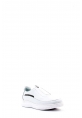 MirgeShoes Beyaz Bağcıksız Kadın Spor Sneaker Ayakkabı İçi Dışı Hakiki Deri MRG017132614240