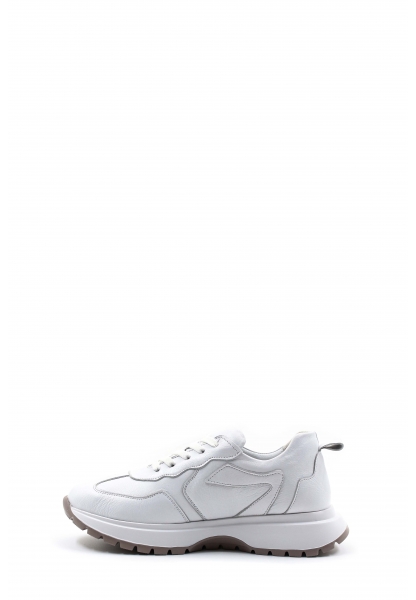 MirgeShoes Beyaz Bağcıklı Kadın Spor Ayakkabı İçi Dışı Hakiki Deri MRG01266261718