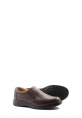 MirgeShoes Kahve Erkek Günlük Casual Ayakkabı İçi Dışı Hakiki Deri MRG0125613161179