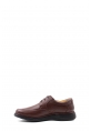 MirgeShoes Kahve Bağcıklı Erkek Casual Ayakkabı İçi Dışı Hakiki Deri MRG0125613161180