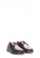 MirgeShoes Kahve Bağcıklı Erkek Casual Ayakkabı İçi Dışı Hakiki Deri MRG011081132162724