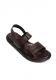 MirgeShoes Kahve Erkek Açık Hava Klasik Sandalet İçi Dışı Hakiki Deri MRG0113813225-53