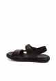 MirgeShoes Kahve Erkek Açık Hava Klasik Sandalet İçi Dışı Hakiki Deri MRG0113813225-53
