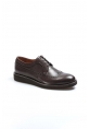 MirgeShoes Kahve Bağcıklı Erkek Oxford Ayakkabı İçi Dışı Hakiki Deri MRG01952131268