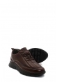 MirgeShoes Kahve Erkek Spor Sneaker Ayakkabı İçi Dışı Hakiki Deri MRG01291131439