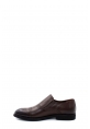 MirgeShoes Kahve Bağcıksız Erkek Klasik Ayakkabı İçi Dışı Hakiki Deri MRG01871131201210739