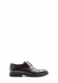 MirgeShoes Kahve Bağcıklı Erkek Klasik Ayakkabı İçi Dışı Hakiki Deri MRG01367131794