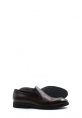 MirgeShoes Kahve Bağcıksız Erkek Klasik Ayakkabı İçi Dışı Hakiki Deri MRG01367131795