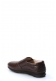 MirgeShoes Kahve Bağcıksız Erkek Casual Ayakkabı İçi Dışı Hakiki Deri MRG01792132153427