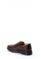 MirgeShoes Kahve Bağcıksız Erkek Casual Ayakkabı İçi Dışı Hakiki Deri MRG019451311413