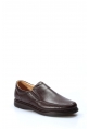MirgeShoes Kahve Bağcıksız Erkek Casual Ayakkabı İçi Dışı Hakiki Deri MRG0194513211413