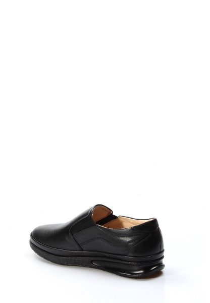 MirgeShoes Kahve Bağcıksız Erkek Casual Ayakkabı İçi Dışı Hakiki Deri MRG01792131533427