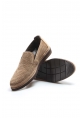 MirgeShoes Kum Bağcıksız Erkek Casual Ayakkabı İçi Dışı Hakiki Deri MRG01841131151-2403