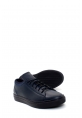 MirgeShoes Lacivert Bağcıklı Erkek Casual Ayakkabı İçi Dışı Hakiki Deri MRG019491312532