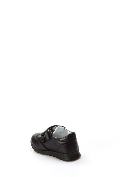 MirgeShoes Bebek Casual Ayakkabı İçi Dışı Hakiki Deri Siyah  MRG01136211012