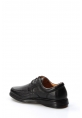 MirgeShoes Siyah Bağcıklı Erkek Casual Ayakkabı İçi Dışı Hakiki Deri MRG0194513211414