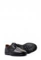 MirgeShoes Siyah Bağcıklı Erkek Casual Ayakkabı İçi Dışı Hakiki Deri MRG017581317285-4