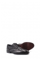 MirgeShoes Siyah Bağcıklı Erkek Klasik Ayakkabı İçi Dışı Hakiki Deri MRG01289131236