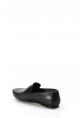 MirgeShoes Siyah Bağcıksız Erkek Loafer Babet Ayakkabı İçi Dışı Hakiki Deri MRG01988131523