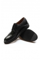 MirgeShoes Siyah Bağcıklı Erkek Oxford Ayakkabı İçi Dışı Hakiki Deri MRG01952131268