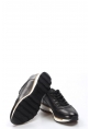 MirgeShoes Siyah Bağcıklı Erkek Sneaker Spor Ayakkabı İçi Dışı Hakiki Deri MRG01853131232