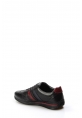  MirgeShoes Siyah Bağcıklı Erkek Sneaker Spor Ayakkabı İçi Dışı Hakiki Deri MRG019861311910