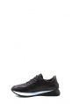 MirgeShoes Siyah Bağcıklı Erkek Spor Sneaker Ayakkabı İçi Dışı Hakiki Deri MRG01291131442