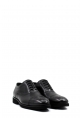 MirgeShoes Siyah Bağcıklı Erkek Klasik Ayakkabı İçi Dışı Hakiki Deri MRG0187113120125438