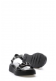 MirgeShoes Kadın Klasik Sandalet İçi Dışı Hakiki Deri Siyah  MRG017512611366
