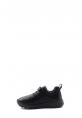 MirgeShoes Siyah Kız Cırtcırtlı Çocuk Casual Ayakkabı İçi Dışı Hakiki Deri MRG012872412314