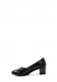 MirgeShoes Siyah Kadın Topuklu Ayakkabı İçi Dışı Hakiki Kroko Deri MRG01541261494