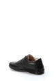 MirgeShoes Siyah Bağcıklı Erkek Casual Ayakkabı İçi Dışı Hakiki Deri MRG0179213215