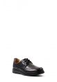 MirgeShoes Siyah Bağcıklı Erkek Casual Ayakkabı İçi Dışı Hakiki Deri MRG01792131425