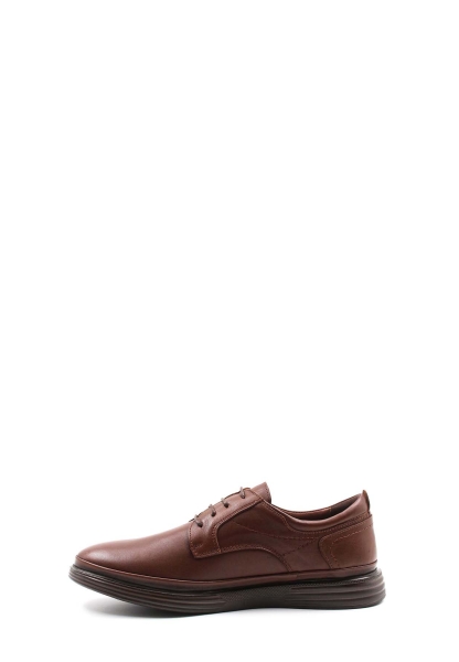 MirgeShoes Taba Bağcıklı Erkek Casual Ayakkabı İçi Dışı Hakiki Deri MRG018561314228