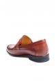 MirgeShoes Taba Bağcıksız Erkek Klasik Loafer Ayakkabı İçi Dışı Hakiki Deri MRG01108013109232