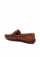 MirgeShoes Taba Bağcıksız Erkek Loafer Ayakkabı İçi Dışı Hakiki Deri MRG01715131420