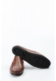 MirgeShoes Taba Erkek Loafer Ayakkabı Kaymaz Taban İçi Dışı Hakiki Deri MRG0175813214