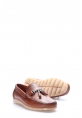 MirgeShoes Taba Püsküllü Erkek Loafer Ayakkabı İçi Dışı Hakiki Deri MRG01758131878