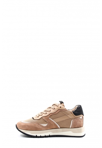 MirgeShoes Vizon Bağcıklı Kadın Spor Ayakkabı İçi Dışı Hakiki Deri MRG011392610568