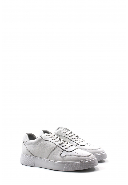 MirgeShoes Beyaz Erkek Sneaker Ayakkabı İçi Dışı Hakiki Floter Deri MRG01111713170425438