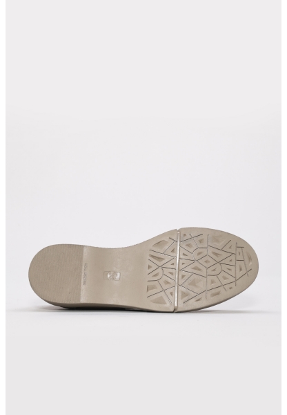 MirgeShoes Vizon Bağcıksız Kadın Casual Ayakkabı İçi Dışı Hakiki Floter Deri MRG012652613218