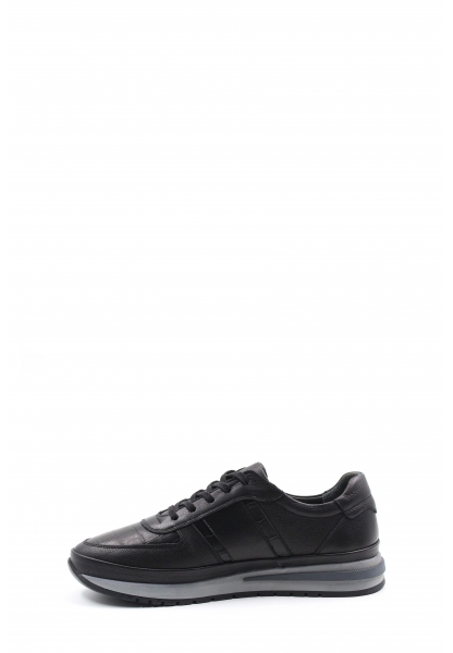 MirgeShoes Siyah Erkek Spor Sneaker Ayakkabı İçi Dışı Hakiki Kroko Deri MRG01730131542