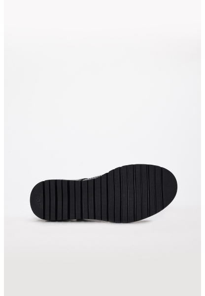 MirgeShoes Siyah Kız Çocuk Casual Rugan Ayakkabı İçi Dışı Hakiki Deri MRG01287241250